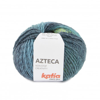 Filato lana acrilico multicolor melange spessore medio. Art. Azteca Katia Filati
