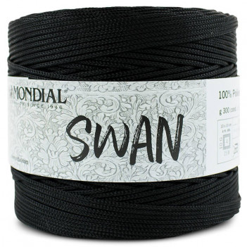 Filato poliestere cordino lucido per borse spessore medio Swan. Art: Swan di Filati...