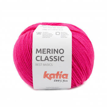 Filato per ferri lana merinos superwash acrilico spessore fino Art. Merino Classic...