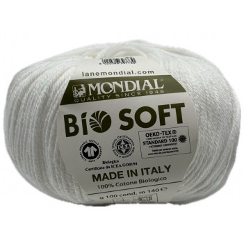 Filato puro cotone spessore grosso art. Bio Soft Filati Mondial