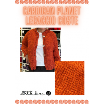 Pattern cardigan planet legaccio coste