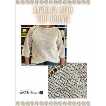 Pattern maglia lino top down