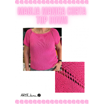 Pattern maglia manica corta top down