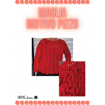 Pattern maglia motivo pizzo