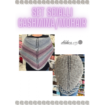 Pattern set scialli cashmina-mohaircolor