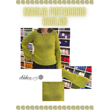 Pattern maglia pistacchio raglan