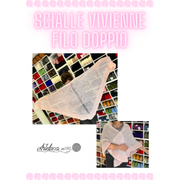 Pattern scialle Vivienne filo doppio