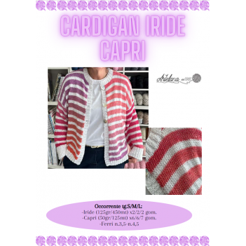 Pattern cardigan Iride Capri