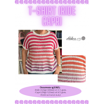 Pattern t-shirt Iride Capri