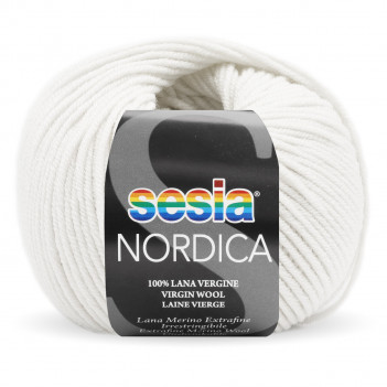Filato pura lana merinos spessore medio. Art. Nordica di Sesia Filati