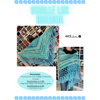 Pattern scialle Ingenua Lux
