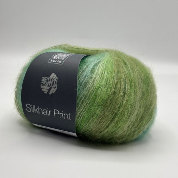 Filato mohair seta melange spessore fino art. Silkhair Print